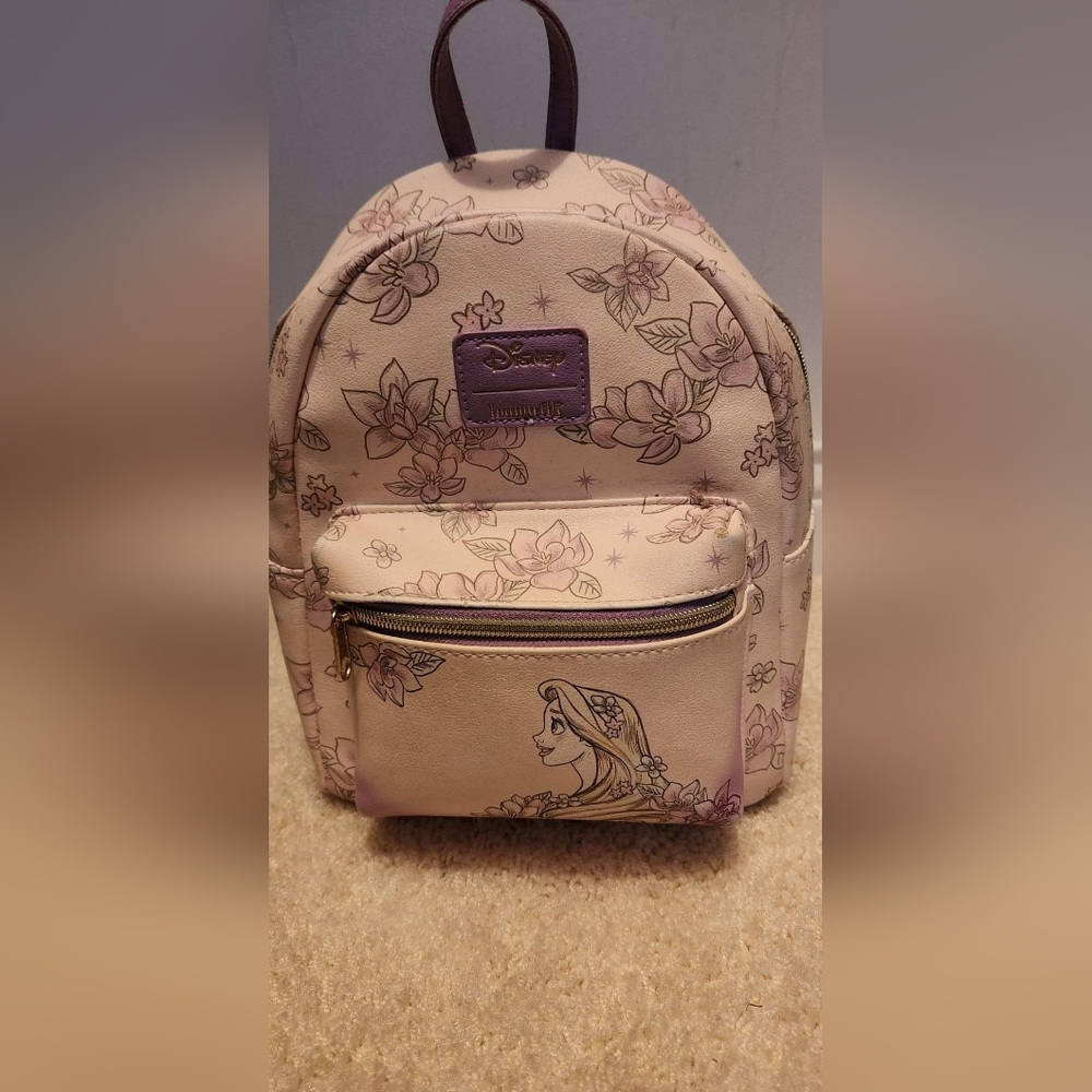 Loungefly Disney Tangled Floral Sketch Backpack